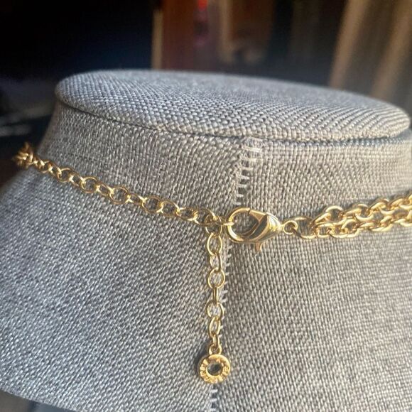 Anne Klein Faux Pearl & Rhinestone Necklace - Picture 4 of 4